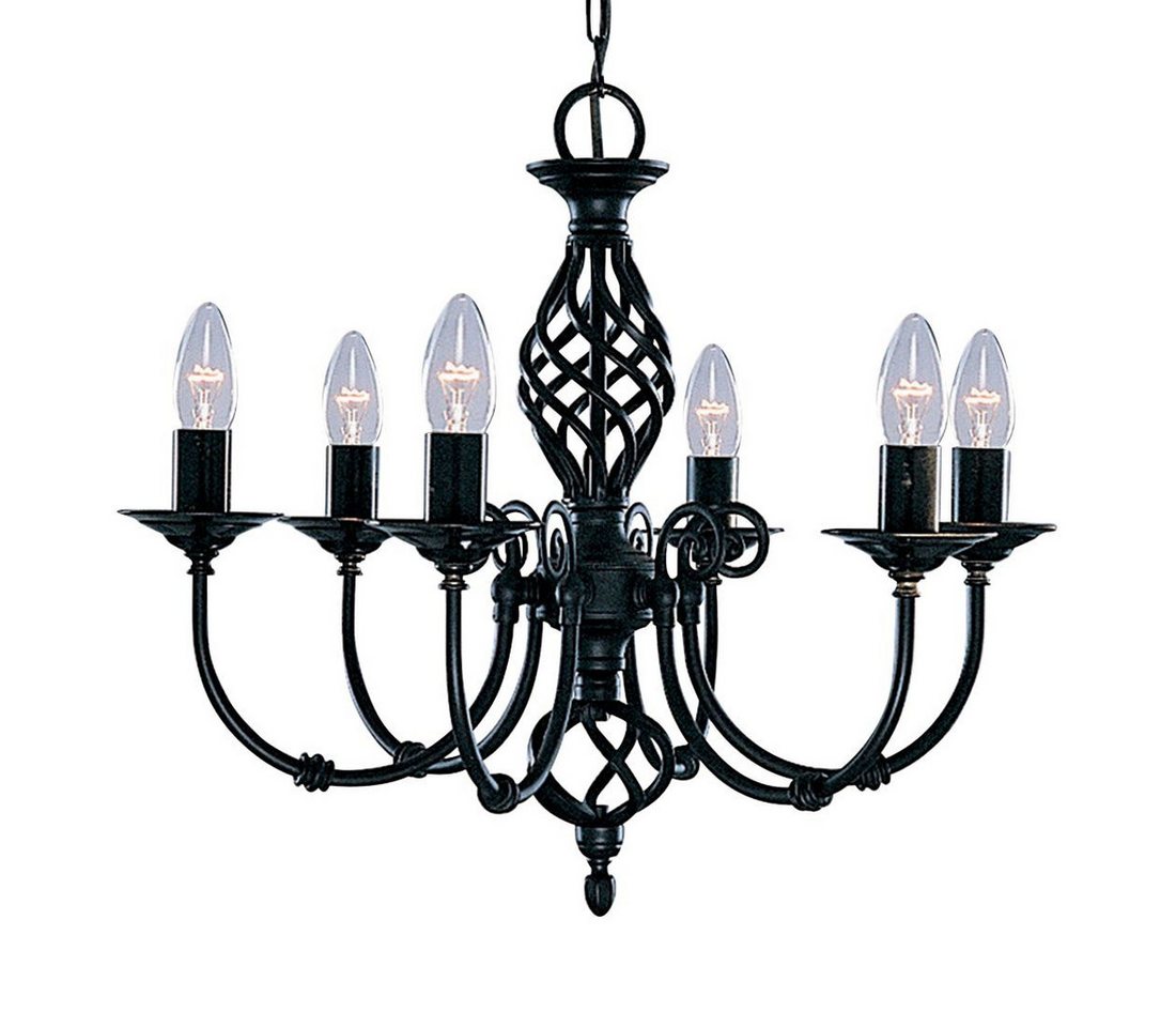 Searchlight Kronleuchter Zanzibar 6Lt Pendant, Leuchtmittel wechselbar Searchlight Kronleuchter Zanzibar 6Lt Pendant, Leuchtmittel wechselbar von Searchlight