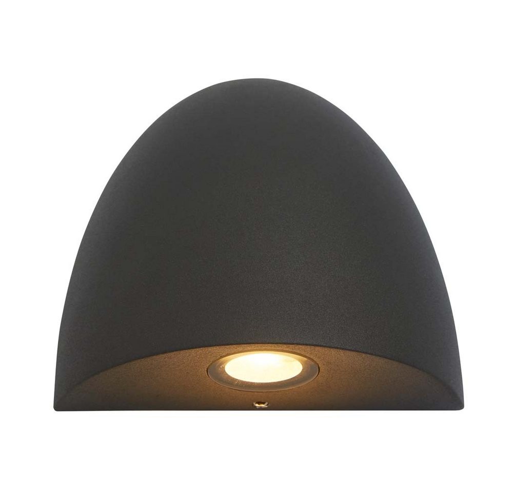 Searchlight LED Außen-Wandleuchte, Warmweiß, Wandlampe Wandleuchte Außenlampe LED Fassadenleuchte Gartenlampe von Searchlight