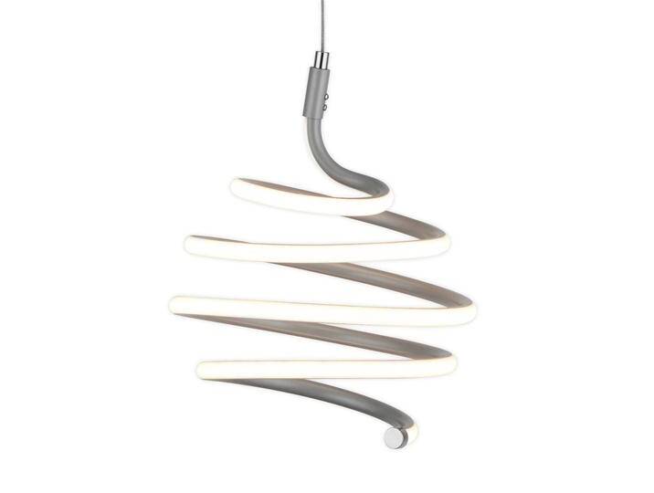 Searchlight LED-Hängeleuchte Swirl in Form einer Spirale für Wohn & Esszimmer - Alu - Modern - Metall Searchlight LED-Hängeleuchte Swirl in Form einer Spirale für Wohn & Esszimmer - Alu - Modern - Metall von Searchlight