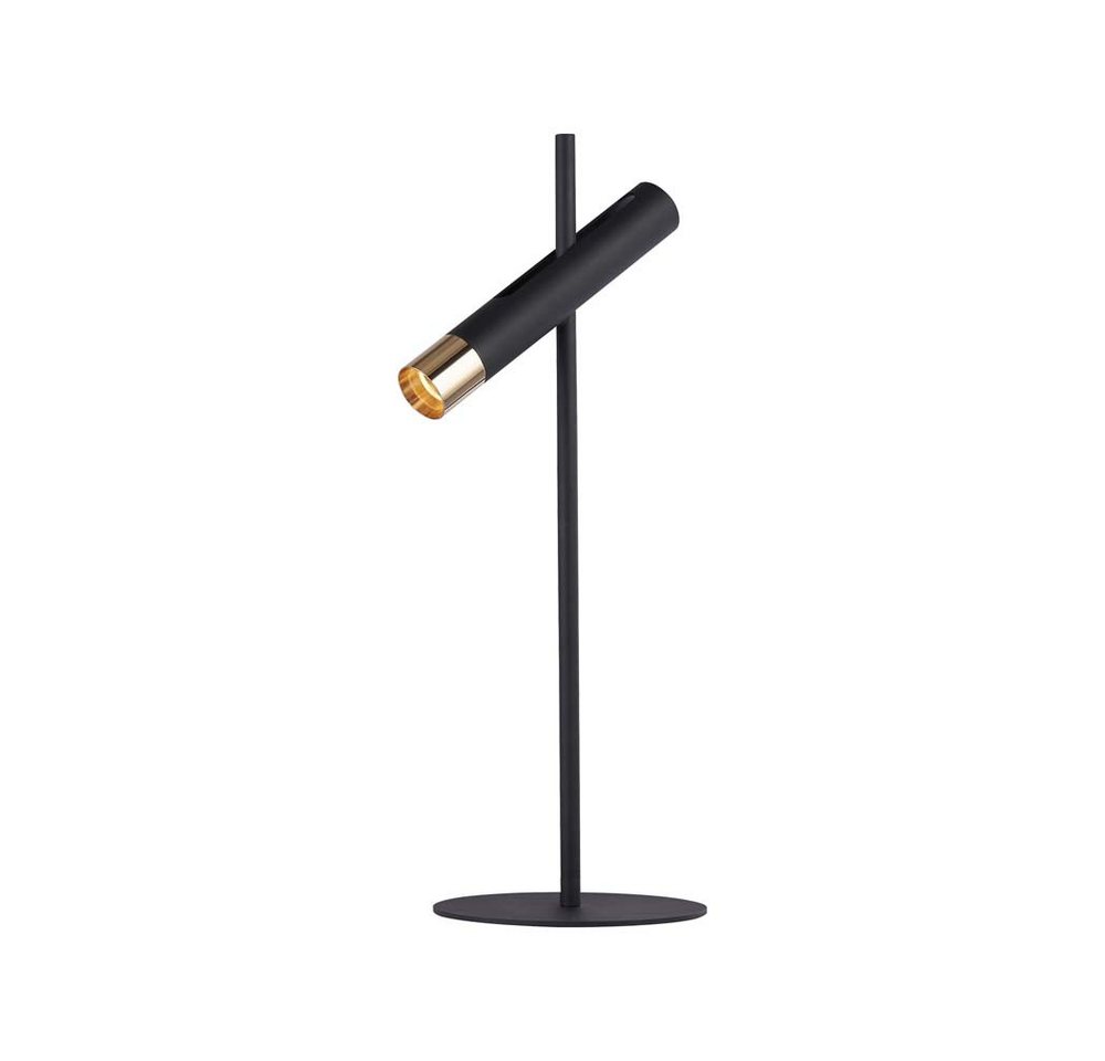 Searchlight LED Tischleuchte, LED-Leuchtmittel fest verbaut, Tischlampe Stehleuchte Wohnzimmerlampe Spot beweglich schwarz gold Searchlight LED Tischleuchte, LED-Leuchtmittel fest verbaut, Tischlampe Stehleuchte Wohnzimmerlampe Spot beweglich schwarz gold von Searchlight