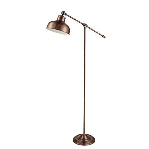 Searchlight Macbeth Lampe im Industrie-Stil, verstellbar. Antikes Kupfer-Finish, 60 W, Antik Copper von Searchlight
