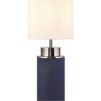 Searchlight Tischlampe weiß schwarz Stahl Textil B/H/L/D: ca. 22x72x22x22 cm E27 1 Brennstellen Searchlight Tischlampe weiß schwarz Stahl Textil B/H/L/D: ca. 22x72x22x22 cm E27 1 Brennstellen von Searchlight