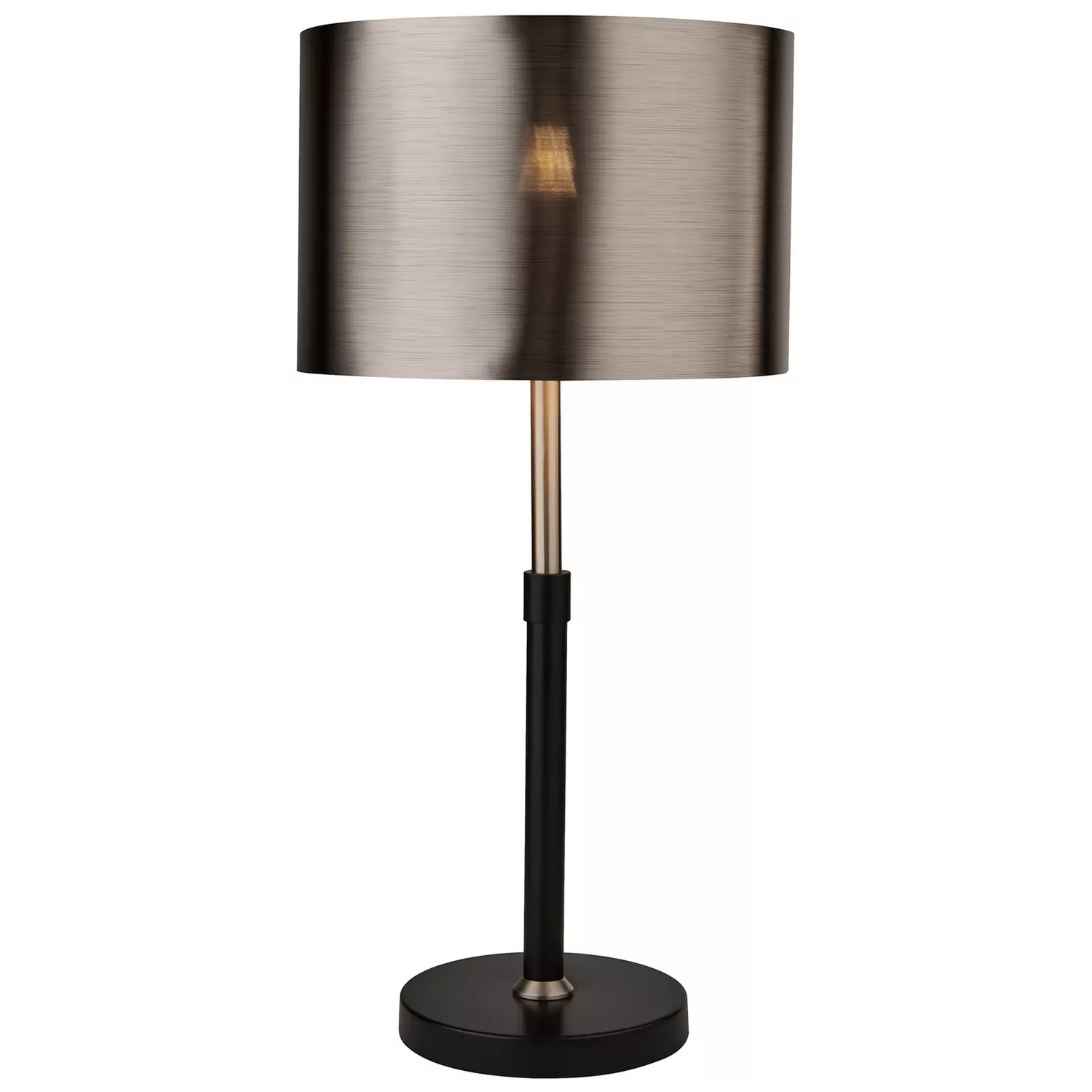 Searchlight Tischleuchte Column Tischlampe Tischlicht Lampe Schirm Schwarz Chrom B-Ware Searchlight Tischleuchte Column Tischlampe Tischlicht Lampe Schirm Schwarz Chrom B-Ware von Searchlight