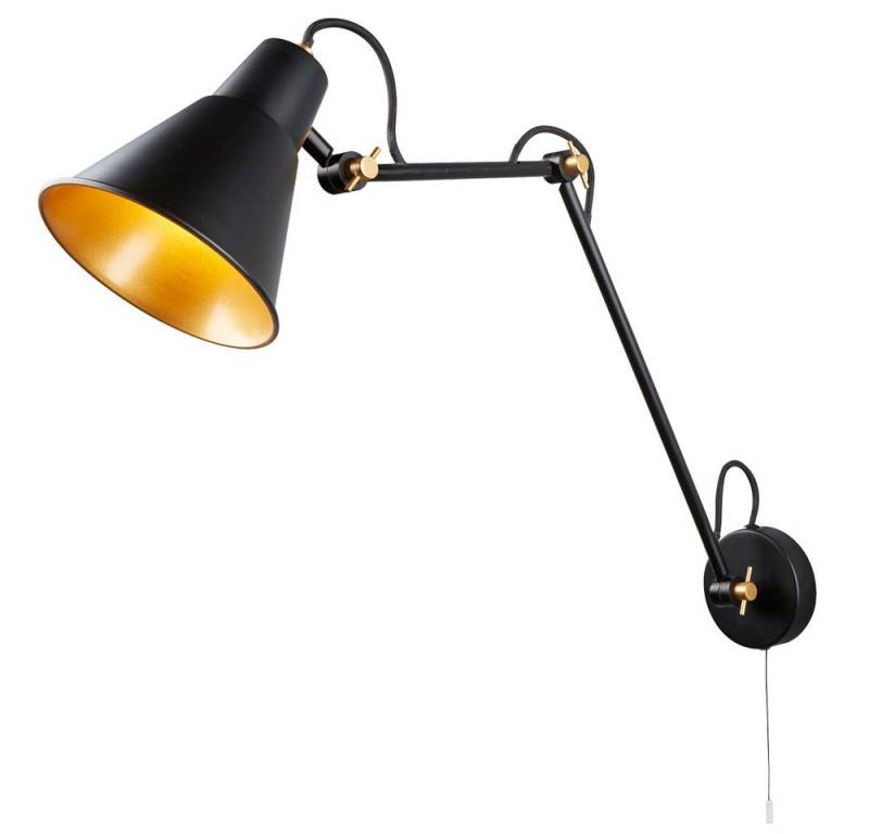 Searchlight Wandleuchte, Leuchtmittel nicht inklusive, Wand Lampe verstellbar Wohn Arbeits Zimmer Beleuchtung Lese Leuchte von Searchlight