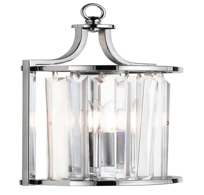 Searchlight Wandleuchte, Leuchtmittel nicht inklusive, Wand Spot Lampe Leuchte Chrom Flur Büro Ess Schlaf Wohn Zimmer von Searchlight