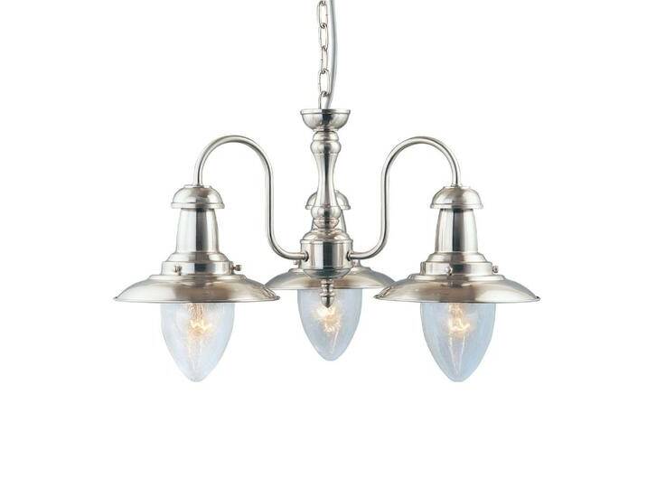 Silber Hängelampe Fisherman 3-Licht Searchlight - 5333-3SS Silber Hängelampe Fisherman 3-Licht Searchlight - 5333-3SS von Searchlight