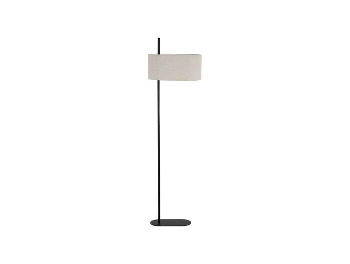 Stehlampe Hessian schwarz mit Leinenschirm Searchlight - Stehlampe Hessian schwarz mit Leinenschirm Searchlight - von Searchlight