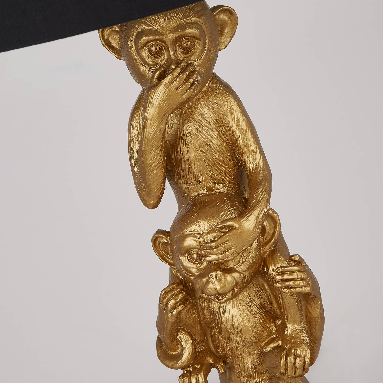 Textil-Tischleuchte Three Wise Monkeys von Searchlight