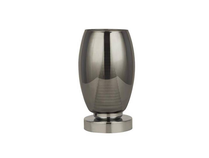 Tischlampe Cyclone Chrom mit Rauchglas Searchlight - EU97293-1SM Tischlampe Cyclone Chrom mit Rauchglas Searchlight - EU97293-1SM von Searchlight