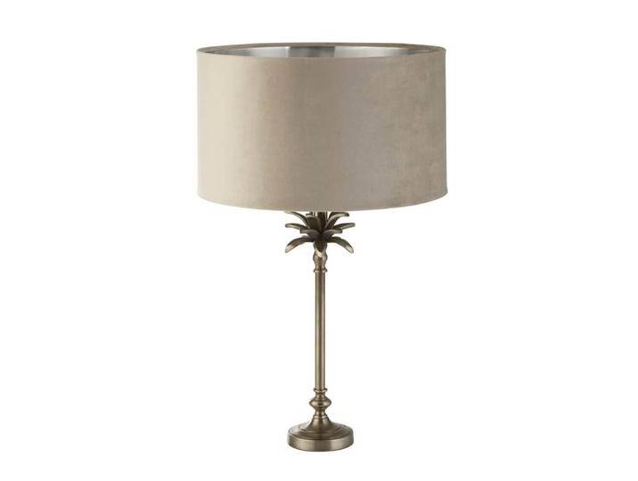 Tischlampe Palm Gold mit Cremeton Searchlight - EU81210TA von Searchlight