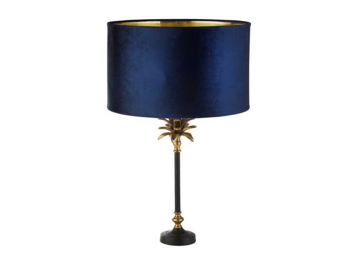 Tischlampe Palm schwarz mit dunkelblau Searchlight - EU81211AZ Tischlampe Palm schwarz mit dunkelblau Searchlight - EU81211AZ von Searchlight