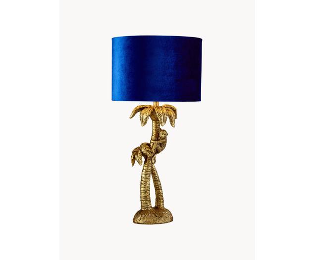 Tischlampe Palmtree mit Samtschirm von Searchlight