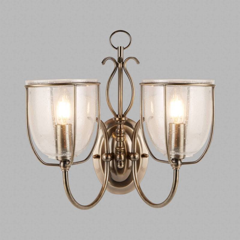 Wandleuchte Silhouette 2-flammig Wandleuchte Silhouette 2-flammig von Searchlight