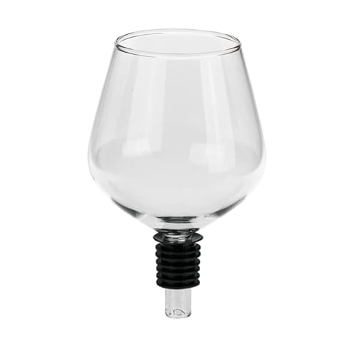 Seaside No.64 - Flaschenaufsatz aus Glas mit Silikondichtung. Aufsatz als Weinglas ca. 13cm groß - Geschenkartikel/Spaßartikel verpackt im Geschenkkarton Seaside No.64 - Flaschenaufsatz aus Glas mit Silikondichtung. Aufsatz als Weinglas ca. 13cm groß - Geschenkartikel/Spaßartikel verpackt im Geschenkkarton von Seaside No.64