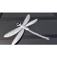 3D-Metalllibelle, Handgeschnitten Und Geformt Aus Aluminium, Rostet Nicht, Ideal Für Den Außenbereich Deck Oder Garten, Geschenkidee Zum Muttertag von SeasideMetalDesign
