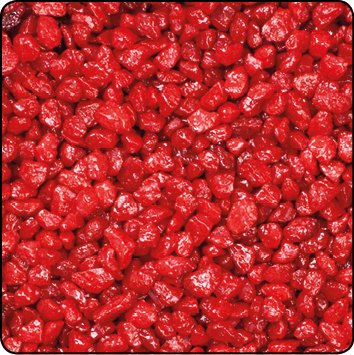 Season 5 Liter Dekogranulat/farbiges Granulat (2-3 mm) im Eimer - Farbe: (rot) von Season