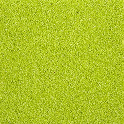 Season Farbsand, Dekosand 0,5mm apfelgrün 1kg im Beutel (1,95€ / kg) von Season