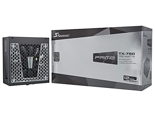 Seasonic PRIME TX-750 Vollmodulares PC-Netzteil 80PLUS Titanium 750 Watt von Seasonic