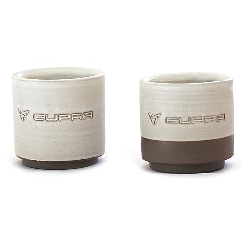 Seat OCU10200 Espresso Tasse Kaffeetasse Becher, mit CUPRA Logo, 2 Stück von Seat