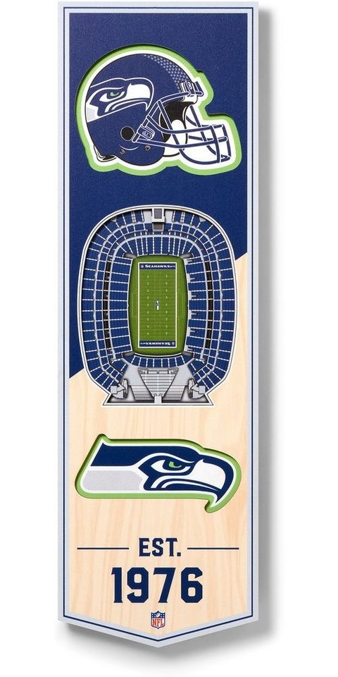 Seattle Seahawks Dekoobjekt Seattle Seahawks Dekoobjekt von Seattle Seahawks