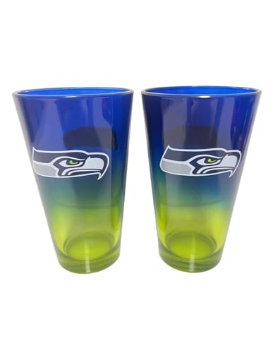 Seattle Seahawks NFL Pint Gläser Glas Set 2er-Set 475 ml Seattle Seahawks NFL Pint Gläser Glas Set 2er-Set 475 ml von Seattle Seahawks