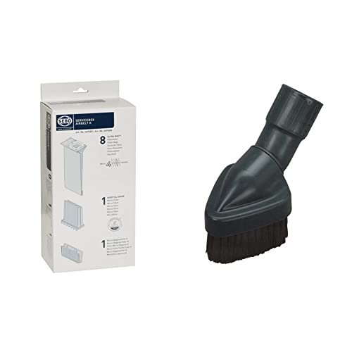 Sebo 6695ER Service-Box für airbelt K inkl. 8 Ultra-Bag Filtertüten 3-lagig, 1 Hospital-Grade-Filter und 1 Micro-Hygienefilter K, 37x17x10 & 1094gs Möbelpinsel, Kunststoff, Grau Sebo 6695ER Service-Box für airbelt K inkl. 8 Ultra-Bag Filtertüten 3-lagig, 1 Hospital-Grade-Filter und 1 Micro-Hygienefilter K, 37x17x10 & 1094gs Möbelpinsel, Kunststoff, Grau von SEBO