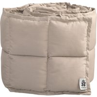 Sebra - Baby-Bettnestchen, quadratisch abgesteppt / jetty beige von Sebra