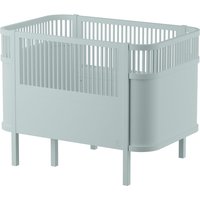 Sebra - Das Sebra Bett, Baby & Junior, mist green von Sebra