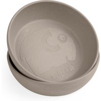 Sebra - MUMS Kinderschale, Ø 13 cm, jetty beige (2er-Set) von Sebra