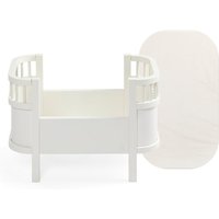 Sebra - Puppenbett, inkl. Matratze, classic white von Sebra