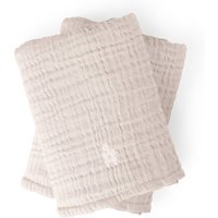 Sebra - Wickelunterlage aus Musselin 6-lagig, rose (2er-Set) von Sebra