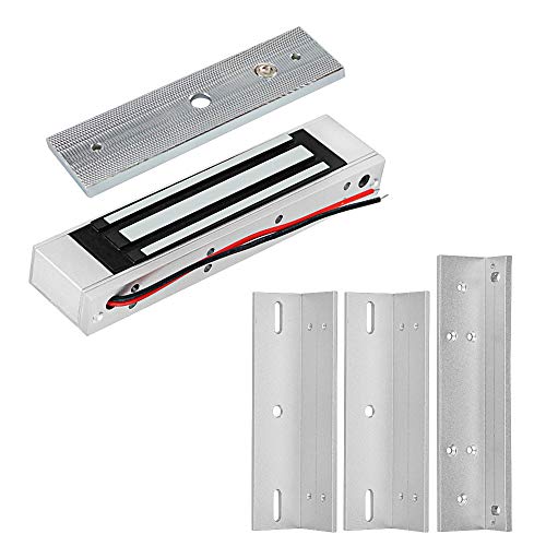NN99 DC12V 180KG / 350lbs Elektronisches Magnetschloss Elektromagnetische Schlösser Zugangskontrolle Türschloss System Wasserdicht + 180KG ZL Halterung von Sebury