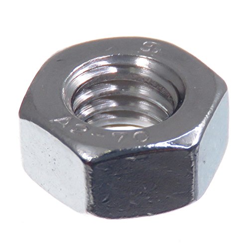 SECCARO Mutter M6, Edelstahl V2A VA A2, DIN 934 / ISO 4032, Sechskant, 20 Stück SECCARO Mutter M6, Edelstahl V2A VA A2, DIN 934 / ISO 4032, Sechskant, 20 Stück von SECCARO