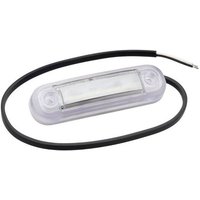 Fristom Umriss-Markierungsleuchte Offene Kabelenden Markierungsleuchte vorne 12 V, 24V Weiß Transpa von Fristom