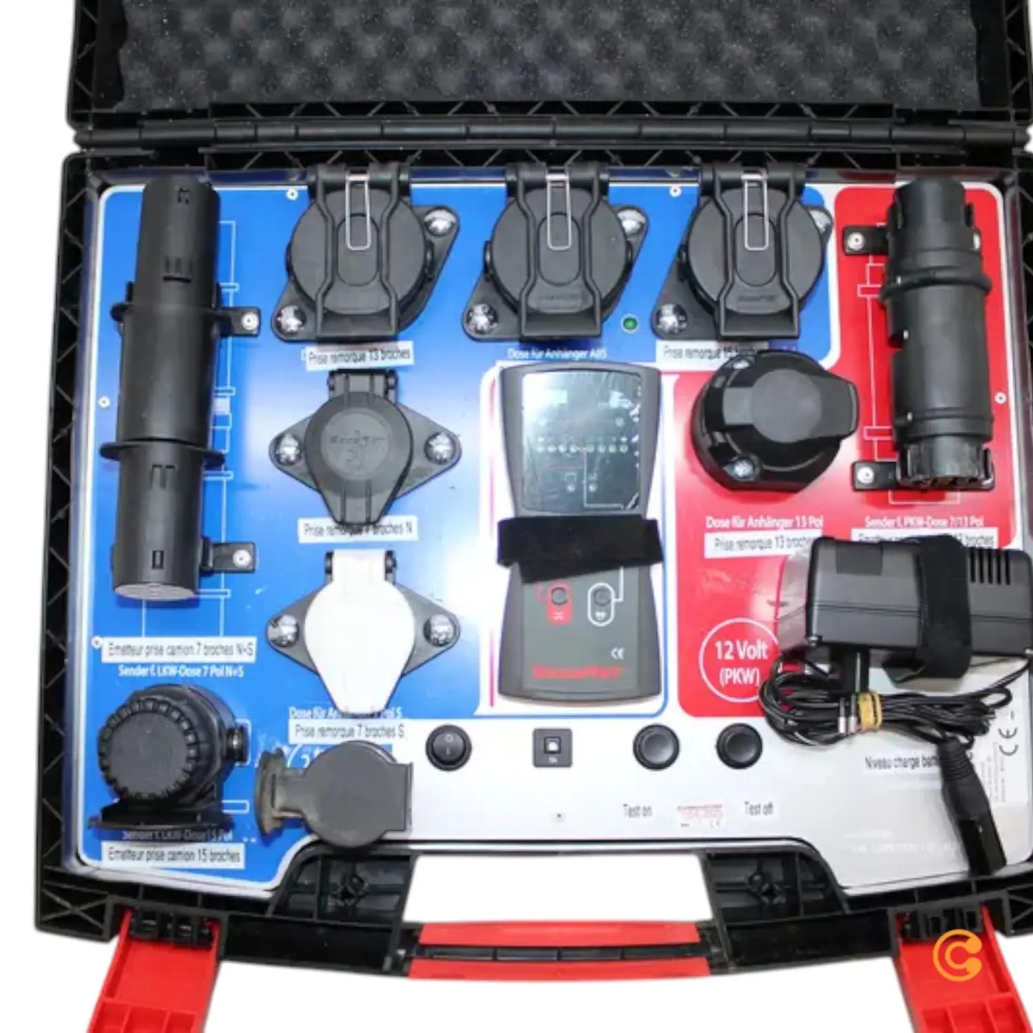 Seco Rüt 40410 Wireless Control Case Funk Prüfbox Anhängerprüfkoffer 12 V 24 V B-Ware Seco Rüt 40410 Wireless Control Case Funk Prüfbox Anhängerprüfkoffer 12 V 24 V B-Ware von SecoRüt