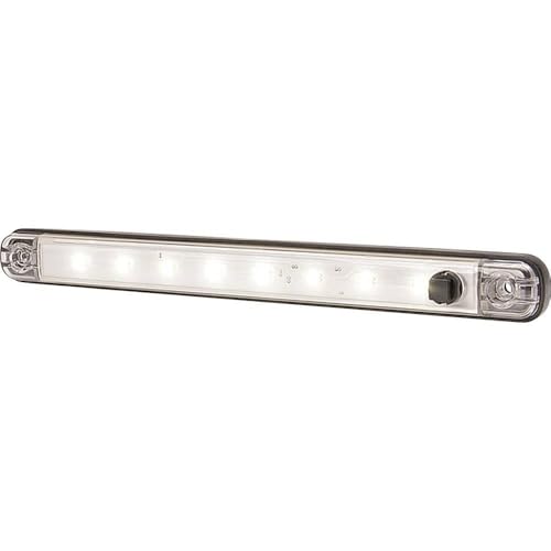 WAS LED Innenraumleuchte 728 SWITCH LW10 LED 12 V (B x H x T) 238 x 25 x 10.4 mm Schalter von SecoRüt