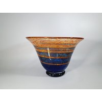 Blaue Glasschale 90Er Jahre Blaue Glasschale 90Er Jahre von SecondChanceVintageD