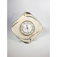 Thermometer Wetterstation Metall Selten 50Er Jahre von SecondChanceVintageD