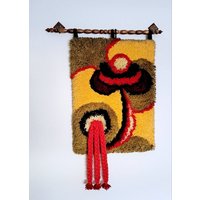 Wandbild Wandteppich Teppich 70Er Jahre Wandbild Wandteppich Teppich 70Er Jahre von SecondChanceVintageD