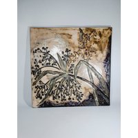 Wandkachel Wandbild Wandfliese 70Er Jahre von SecondChanceVintageD