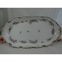 1890Er Jahre Antik Vintage Blakeman Und Henderson B&h Limoges Frankreich Sehr Große 16" Oval Servierschale 1890Er Jahre Antik Vintage Blakeman Und Henderson B&h Limoges Frankreich Sehr Große 16" Oval Servierschale von SecondWindShop