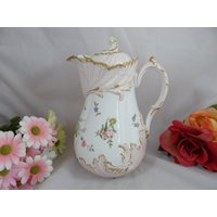 1890Er Jahre Antike Vintage Von Hand Bemalt Martial Redon Limoges Frankreich Vergoldeten Kaffee Schokolade Teekanne 1890Er Jahre Antike Vintage Von Hand Bemalt Martial Redon Limoges Frankreich Vergoldeten Kaffee Schokolade Teekanne von SecondWindShop