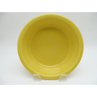 Vintage Fiestaware Gelbe Coupé Müsli Schüssel von SecondWindShop