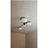 Kronleuchter Vintage Design Messing 1950Er Jahre von Secondagiovinezzacom