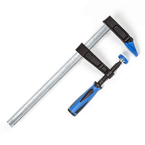 SECOTEC® Schraubzwinge 300 x 80 mm - Zwinge Leimzwinge - Blau von Secotec