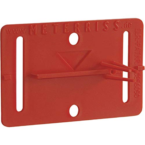 Secotec 67Rs21-Rot Meterriss-Plakette Selbstklebend Mit Pinsel Farbe, Rot von SECOTEC