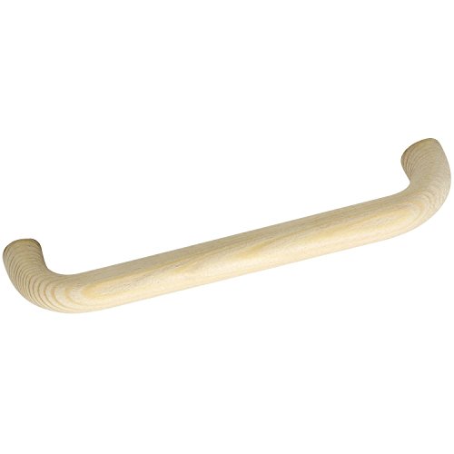 SECOTEC Holzgriff Fichte roh | LA: 96 mm | Möbelgriff | 1 Stück von Secotec
