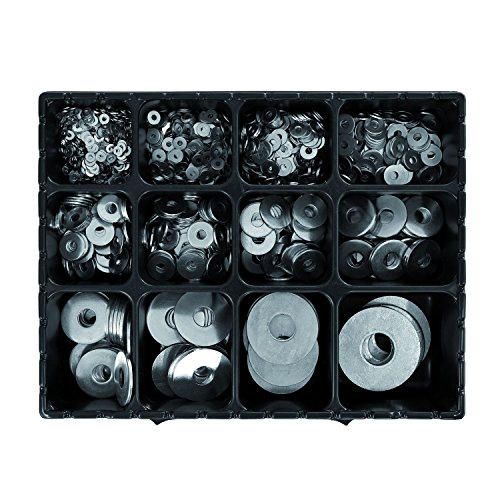 SECOTEC Sortimentskoffer Scheiben mit vergrößerter Auflagefläche verzinkt, ISO 7093 von Secotec