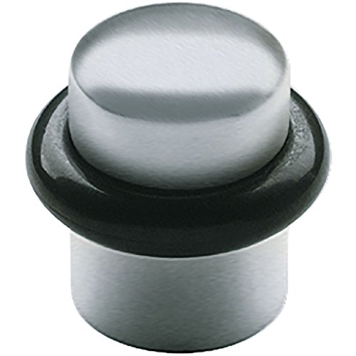 SECOTEC Türpuffer , Türanschlag , Türstopper , ø 25 mm , Messing verchromt matt , inkl. Befestigungsmaterial von Secotec