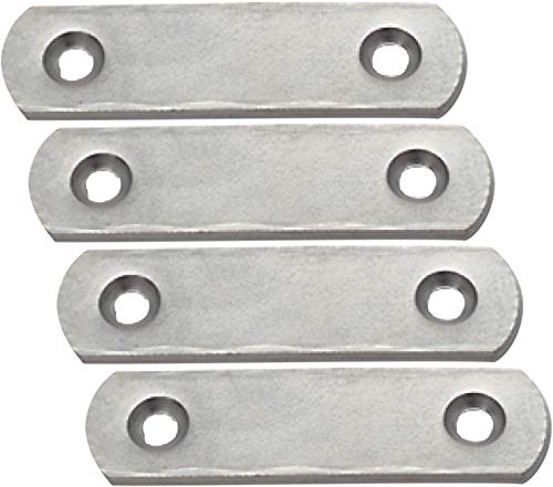 SECOTEC Verbindungsplättchen eckig 60X11 mm verzinkt 4 Stück SECOTEC Verbindungsplättchen eckig 60X11 mm verzinkt 4 Stück von Secotec